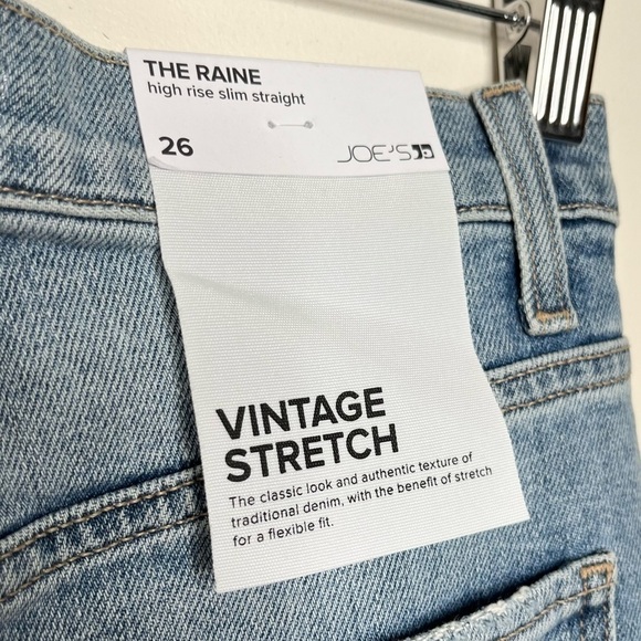NWT Joe’s Jeans The Raine Super High Rise Cigarette Ankle in Origin Blue Size 26 - Picture 11 of 12